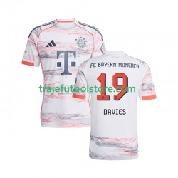 Camiseta 2ª Bayern de Múnich Alphonso Davies 19 Hombre 2025-2026 Manga Corta