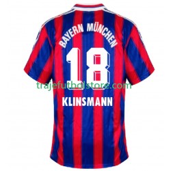 Camiseta 1ª Bayern de Múnich Klinsmann 18 1995 1997 Retro Hombre Manga Corta