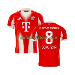 Camiseta 1ª Bayern de Múnich Leon Goretzka 8 Hombre 2025-2026 Manga Corta