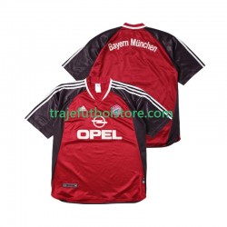 Camiseta 1ª Bayern de Múnich 2001 Retro Hombre 2002 Manga Corta