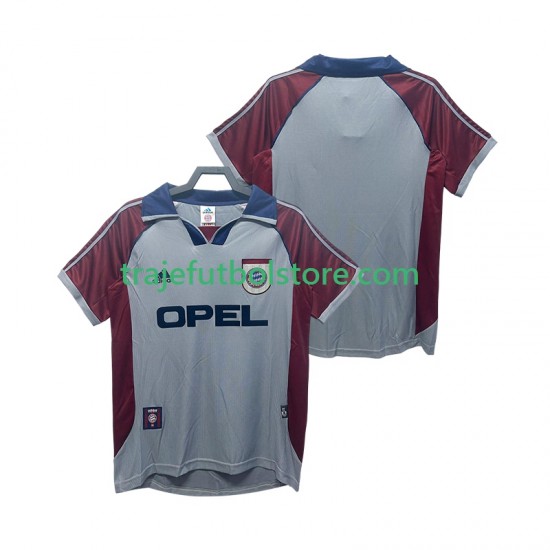 Camiseta 3ª Bayern de Múnich Retro Hombre 1998 1999 Manga Corta