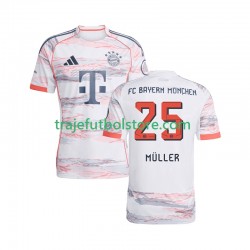 Camiseta 2ª Bayern de Múnich Thomas Muller 25 Hombre 2025-2026 Manga Corta