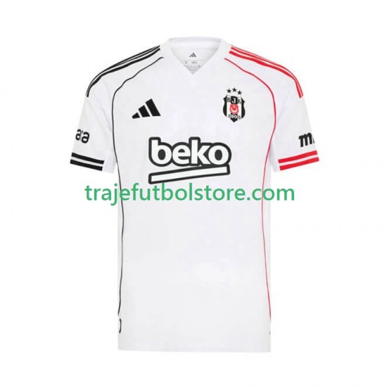 Camiseta 1ª Besiktas Hombre 2025-2026 Manga Corta
