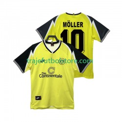 Camiseta 1ª Borussia Dortmund Moller 10 1995 1996 Retro Hombre Manga Corta