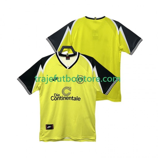 Camiseta 1ª Borussia Dortmund 1995 1996 Retro Hombre Manga Corta