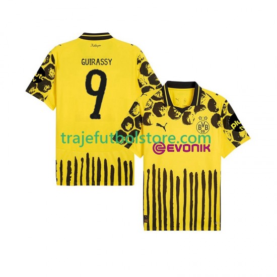 Camiseta 1ª Borussia Dortmund Serhou Guirassy 9 FIFA CWC Hombre 2025 Manga Corta