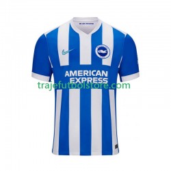 Camiseta 1ª Brighton Hove Albion Hombre 2025-2026 Manga Corta