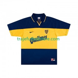 Camiseta 1ª CA Boca Juniors 2000 Retro Hombre 1999 Manga Corta