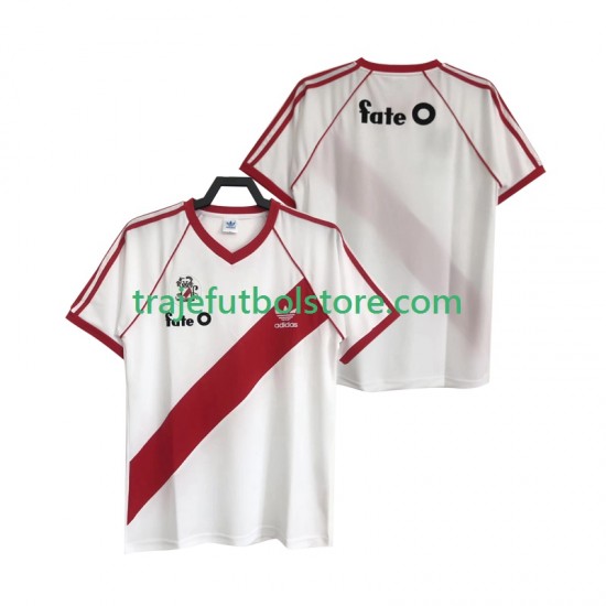 Camiseta 1ª CA River Plate 1986 Retro Hombre Manga Corta