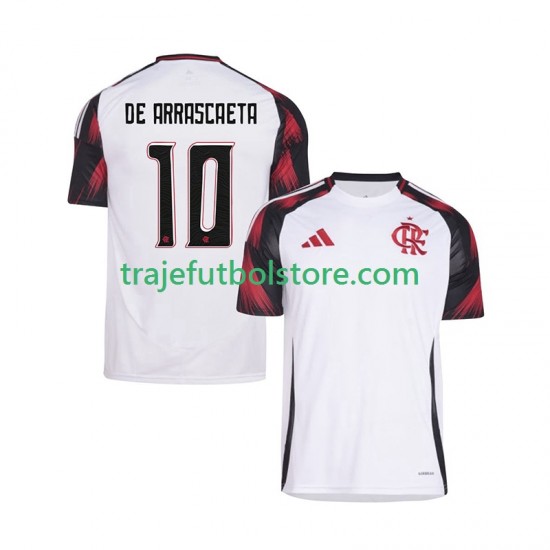 Camiseta 2ª CR Flamengo Giorgian de Arrascaeta 10 Hombre 2025-2026 Manga Corta
