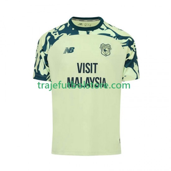Camiseta 2ª Cardiff City Hombre 2025-2026 Manga Corta