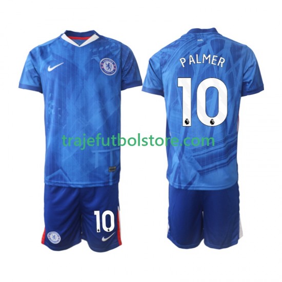 Camiseta 1ª Chelsea Cole Palmer 10 Niño 2025-2026 Manga Corta