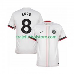 Camiseta 2ª Chelsea Enzo Fernandez 8 Hombre 2025-2026 Manga Corta