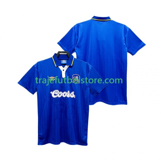 Camiseta 1ª Chelsea 1995 1997 Retro Hombre Manga Corta