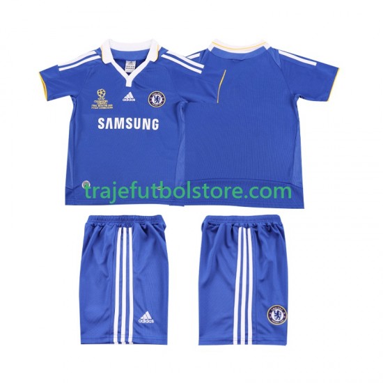 Camiseta 1ª Chelsea 2007 Retro Niño 2008 Manga Corta