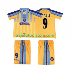 Camiseta 2ª Chelsea VIALLI 9 1995 1997 Retro Niño Manga Corta