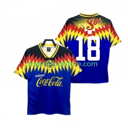 Camiseta 2ª Club América 18 1995 Retro Hombre Manga Corta