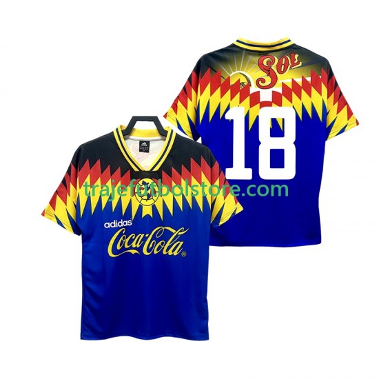 Camiseta 2ª Club América 18 1995 Retro Hombre Manga Corta