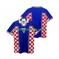 Camiseta 2ª Croacia Retro Hombre 1998 Manga Corta