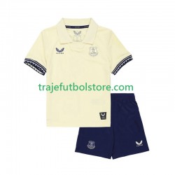 Camiseta 2ª Everton Niño 2025-2026 Manga Corta