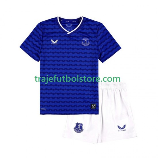Camiseta 1ª Everton Niño 2025-2026 Manga Corta
