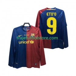 Camiseta 1ª FC Barcelona ETO O 9 Champions League 2009 Retro Hombre 2008 ML