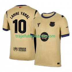 Camiseta 2ª FC Barcelona Lamine Yamal 10 UCL Hombre 2025-2026 Manga Corta