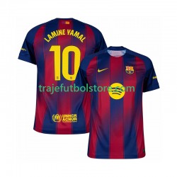 Camiseta 1ª FC Barcelona Lamine Yamal 10 Hombre 2025-2026 Manga Corta