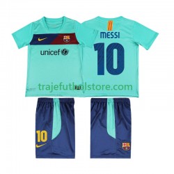 Camiseta 2ª FC Barcelona Lionel Messi 10 Retro Niño 2011 2010 Manga Corta