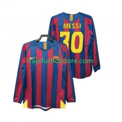 Camiseta 1ª FC Barcelona Lionel Messi 30 2005 Retro Hombre 2006 ML