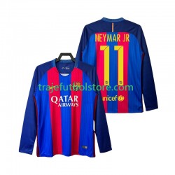 Camiseta 1ª FC Barcelona Neymar JR 11 2016 2017 Retro Hombre ML