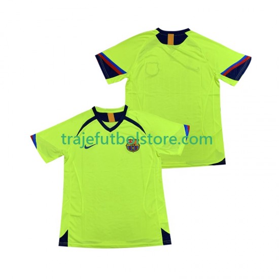 Camiseta 2ª FC Barcelona 2005 Retro Hombre 2006 Manga Corta