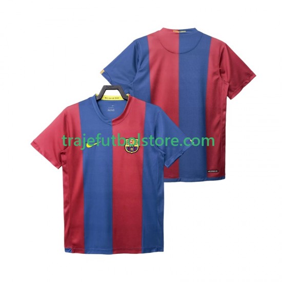 Camiseta 1ª FC Barcelona 2007 Retro Hombre 2006 Manga Corta