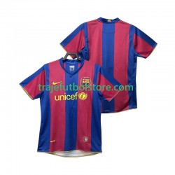 Camiseta 1ª FC Barcelona 2007 Retro Hombre 2008 Manga Corta