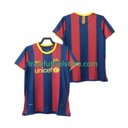 Camiseta 1ª FC Barcelona Retro Hombre 2011 2010 Manga Corta