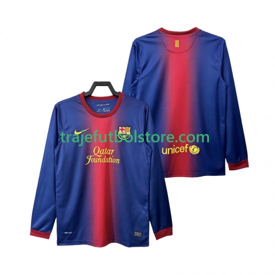 Camiseta 1ª FC Barcelona 2012 2013 Retro Hombre ML