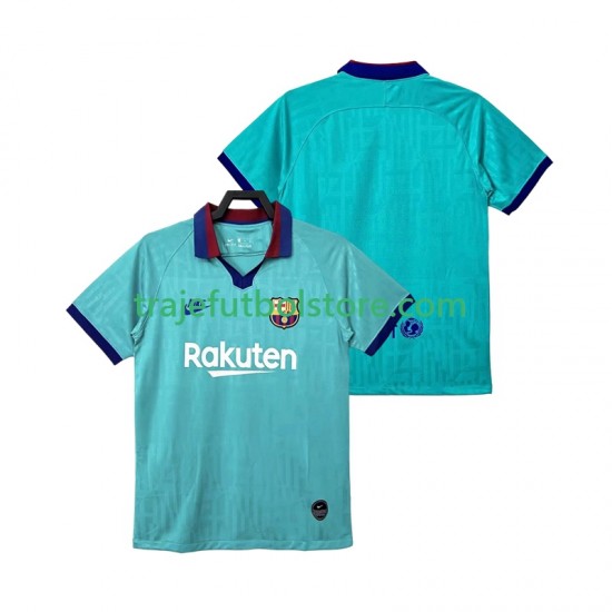 Camiseta 3ª FC Barcelona 2019 2020 Retro Hombre Manga Corta