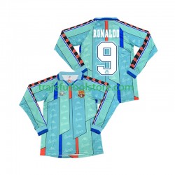 Camiseta 2ª FC Barcelona Ronaldo 9 1996 1997 Retro Hombre ML