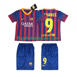 Camiseta 1ª FC Barcelona SUARZE 9 2013 2014 Retro Niño Manga Corta