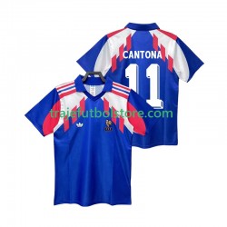 Camiseta 1ª Francia CANTONA 11 1990 Retro Hombre Manga Corta