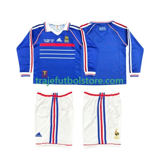 Camiseta 1ª Francia Retro Niño 1998 ML