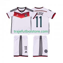 Camiseta 1ª Alemania KLOSE 11 2014 Retro Niño Manga Corta