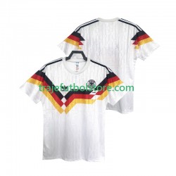 Camiseta 1ª Alemania 1990 Retro Hombre Manga Corta