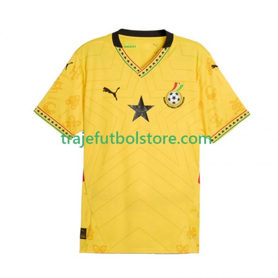 Camiseta 2ª Ghana Hombre 2025 Manga Corta