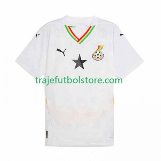 Camiseta 1ª Ghana Hombre 2025 Manga Corta