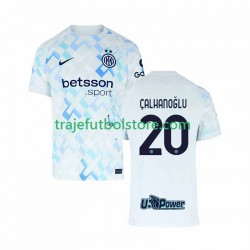 Camiseta 2ª Inter Milan Hakan Calhanoglu 20 Hombre 2025-2026 Manga Corta