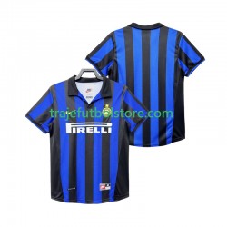 Camiseta 1ª Inter Milan Retro Hombre 1998 1999 Manga Corta
