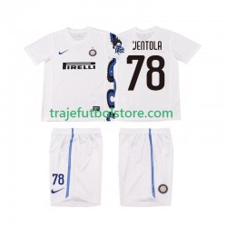 Camiseta 2ª Inter Milan VENTOLA 78 Retro Niño 2011 2010 Manga Corta