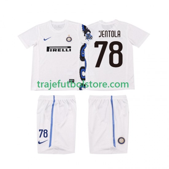Camiseta 2ª Inter Milan VENTOLA 78 Retro Niño 2011 2010 Manga Corta