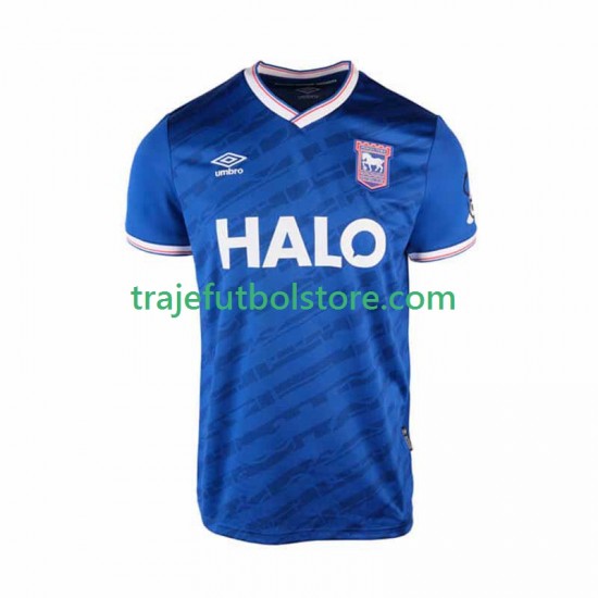 Camiseta 1ª Ipswich Town Hombre 2025-2026 Manga Corta
